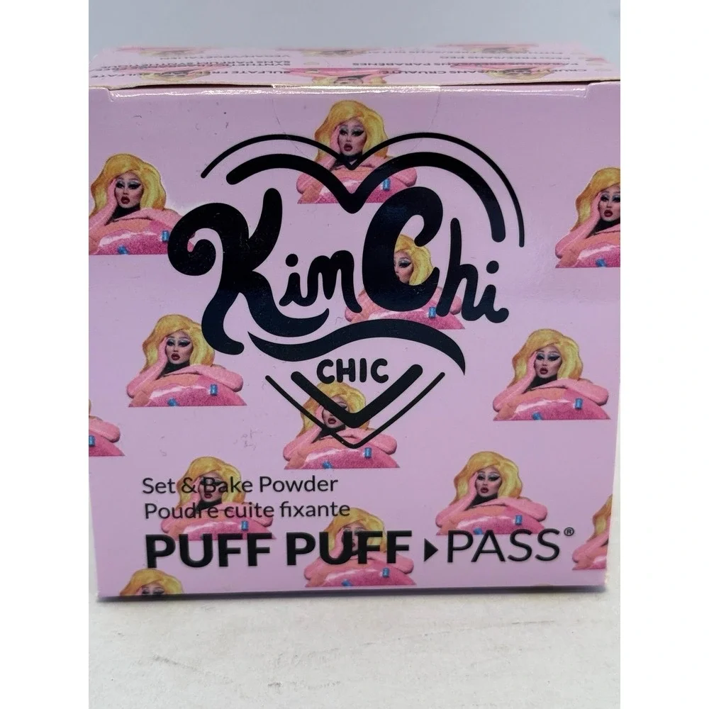 Kim Chi Chic Puff Puff Pass Set and Bake Powder, Translucent PPP 03 24g 0.85oz